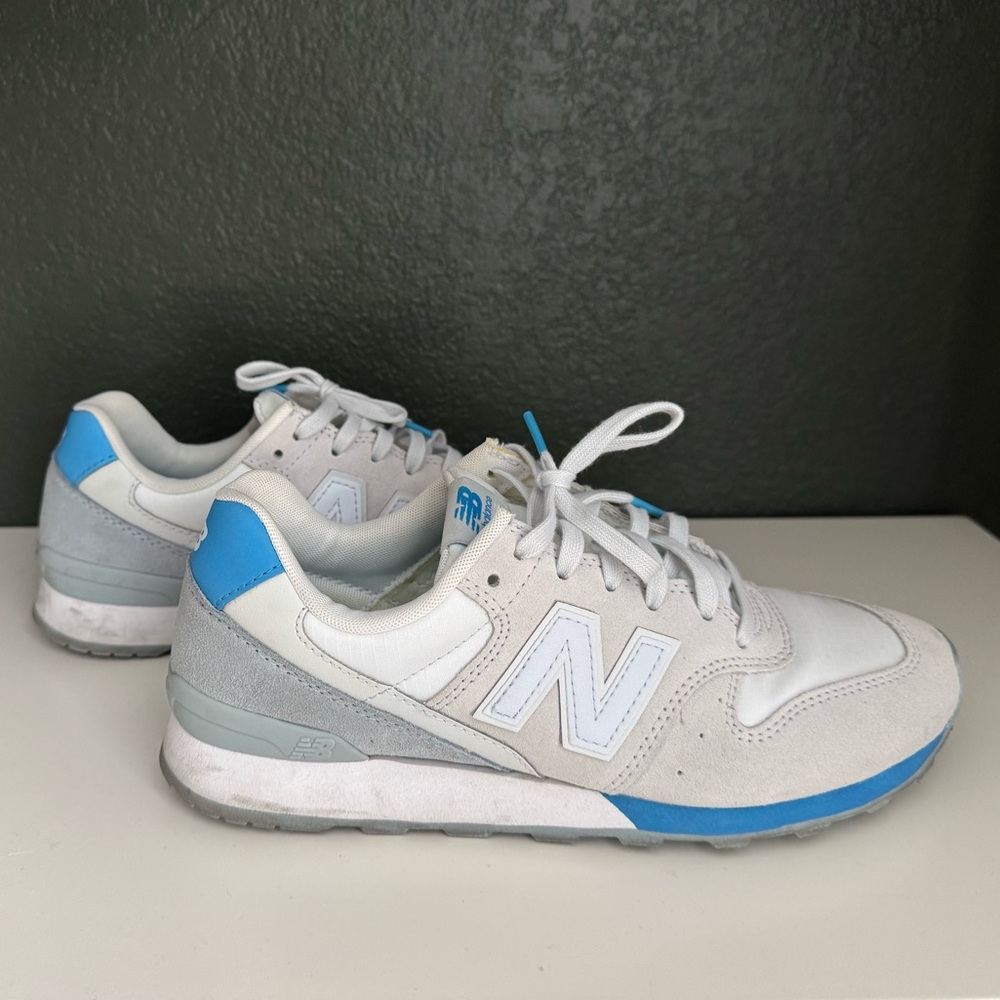New Balance WL696STH White/Grey/Light Blue